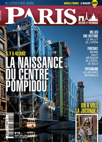magazine Paris de Lutèce à nos jours